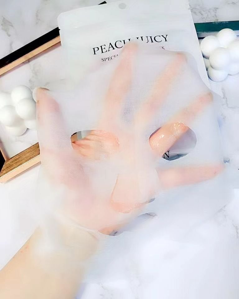 PEACH JUICY スペシャルケアフェイスマスク/POILN/シートマスク・パックを使ったクチコミ(3枚目)