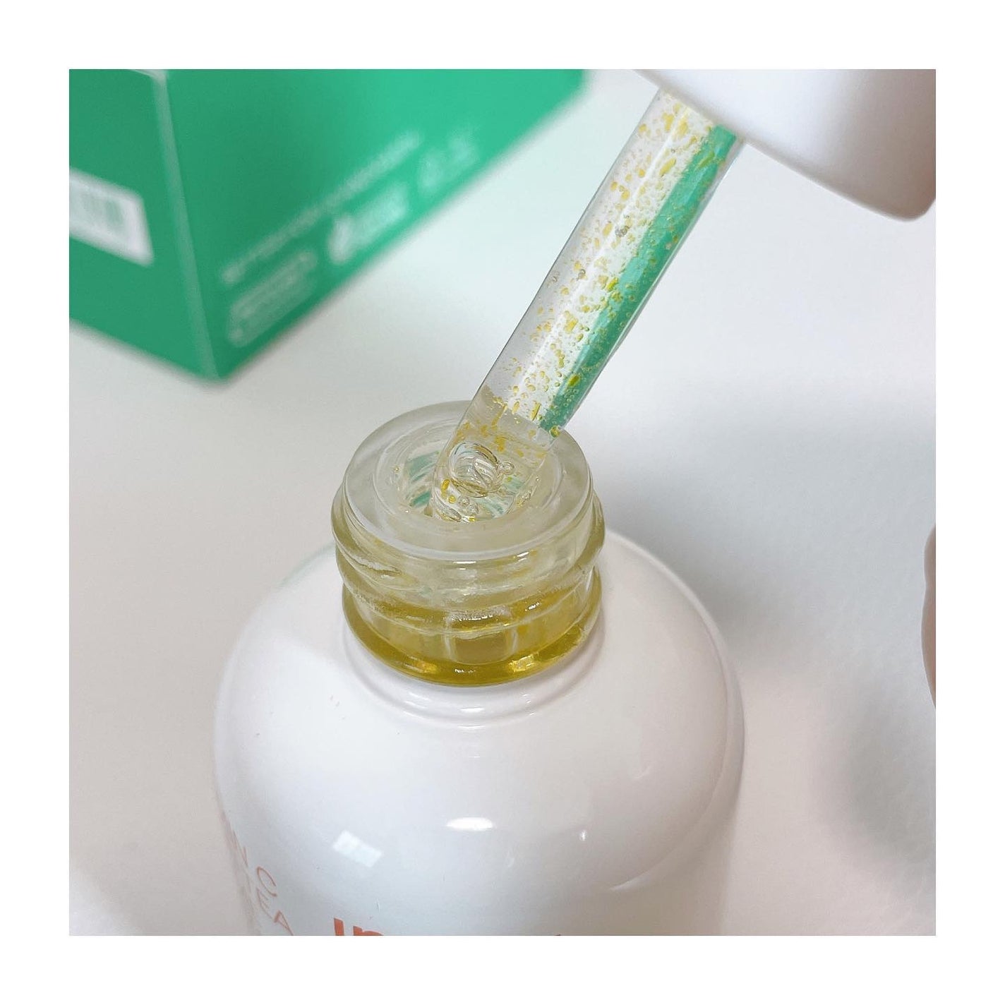 ビタC グリーンティーエンザイム ブライト セラム/innisfree/美容液を使ったクチコミ(3枚目)