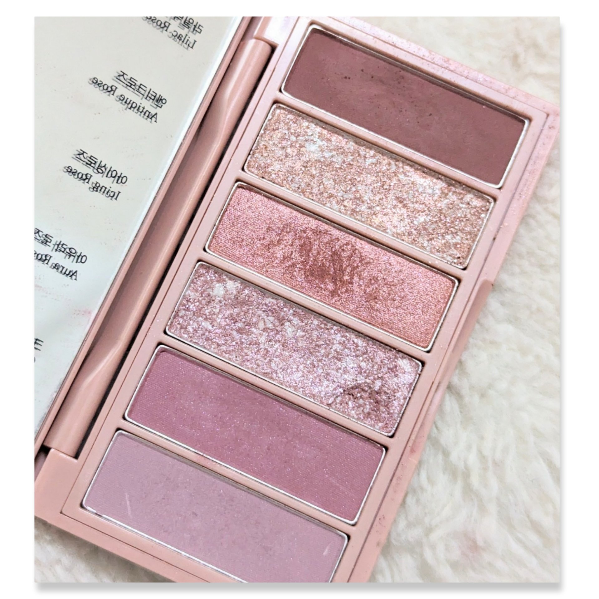 プレイカラーアイズミニ　ローズボム ローズボム/ETUDE/アイシャドウパレットを使ったクチコミ（3枚目）