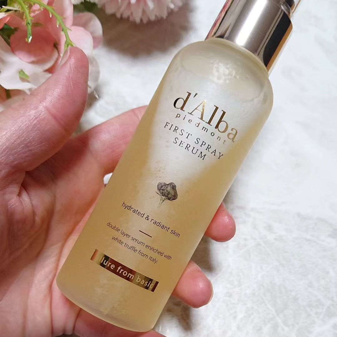 ダルバ ホワイトトリュフファーストスプレーセラム/ダルバ/ミスト状化粧水を使ったクチコミ(5枚目)