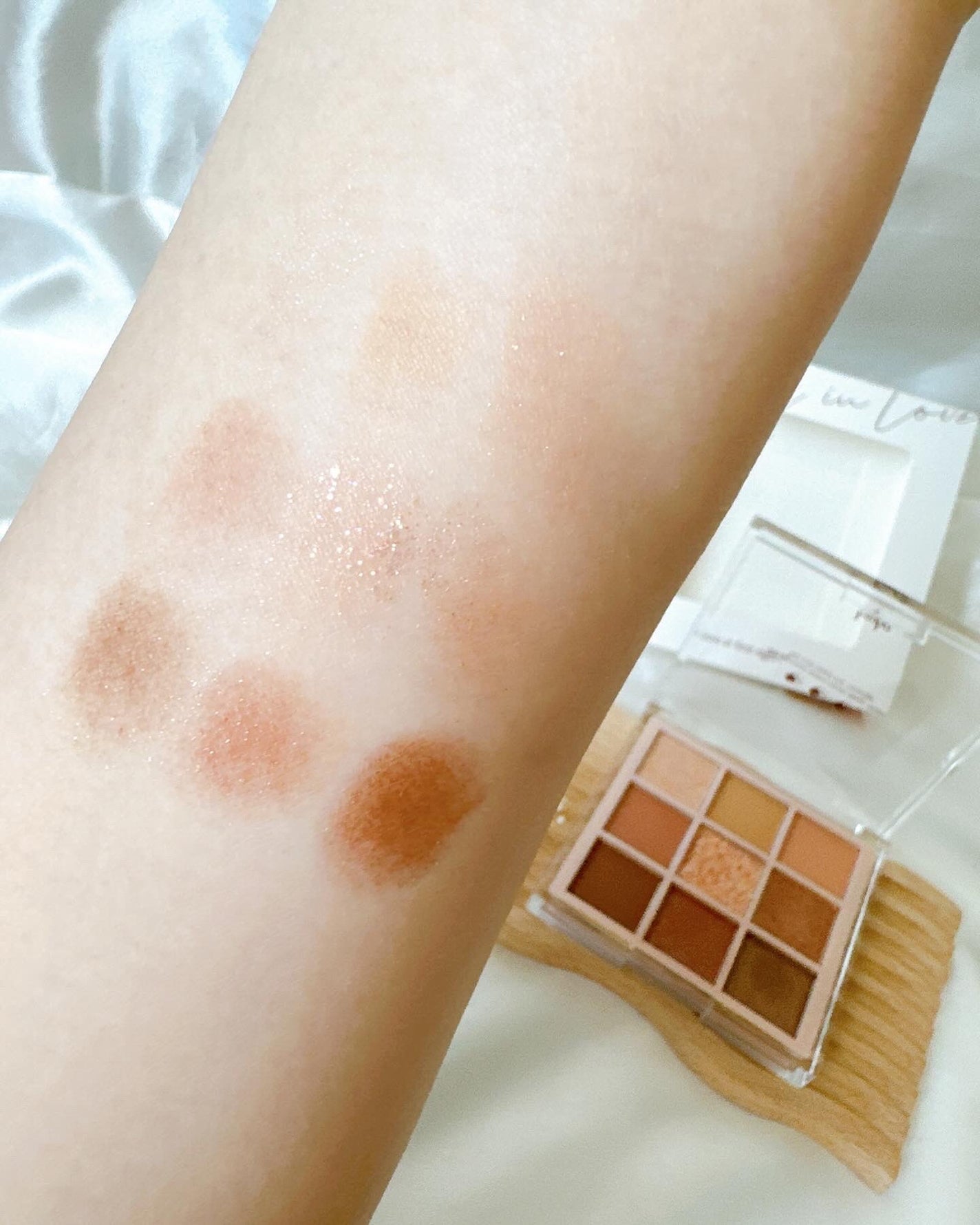 KEYBO FALL IN LOVE SHADOW PALETTE/keybo/アイシャドウパレットを使ったクチコミ(3枚目)