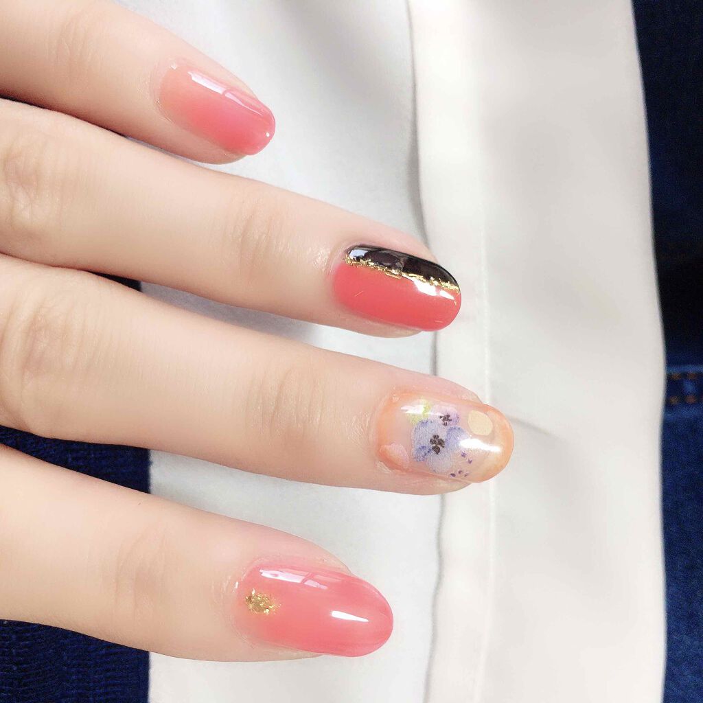 ジェルネイル（ライト対応）/セリア/ジェルネイルを使ったクチコミ（3枚目）