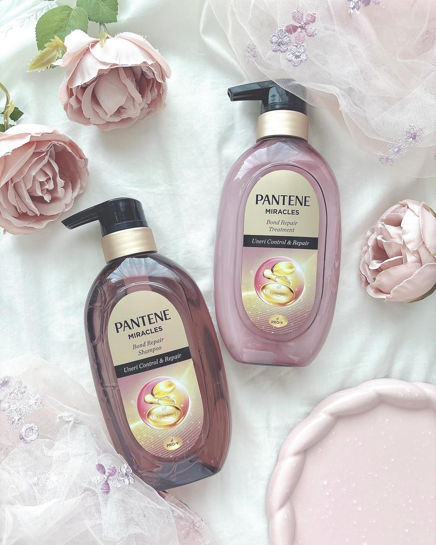 ミラクルズ うねりコントロール&リペア ボンドリペア シャンプー/トリートメント/パンテーン/市販シャンプーを使ったクチコミ(6枚目)