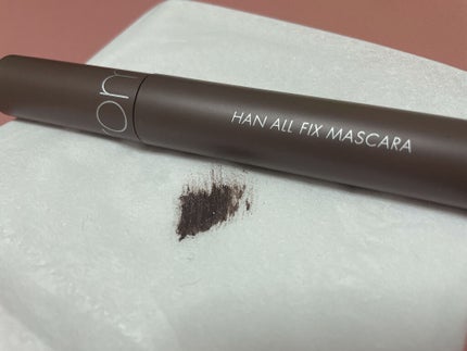 ハンオールフィックスマスカラ/rom&nd/マスカラを使ったクチコミ(4枚目)