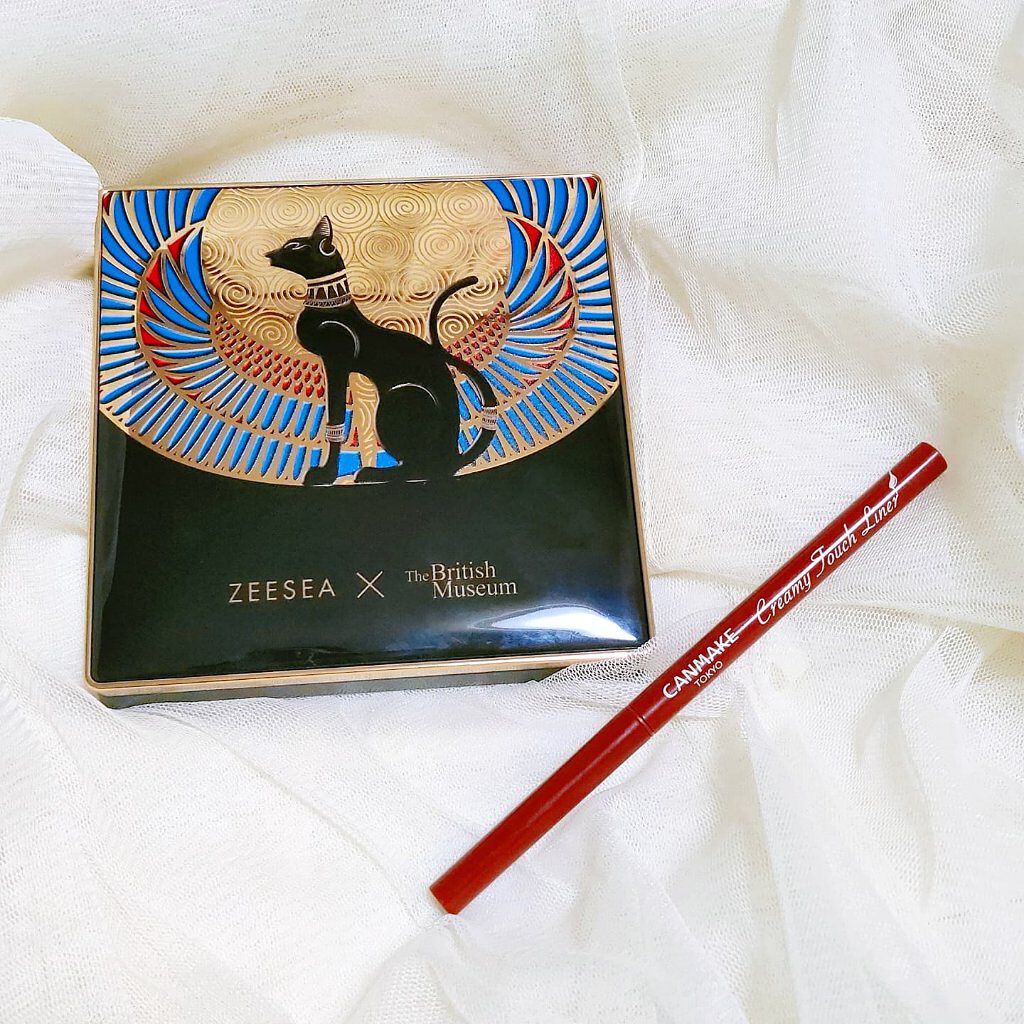 クリーミータッチライナー/キャンメイク/ジェルアイライナーを使ったクチコミ(4枚目)