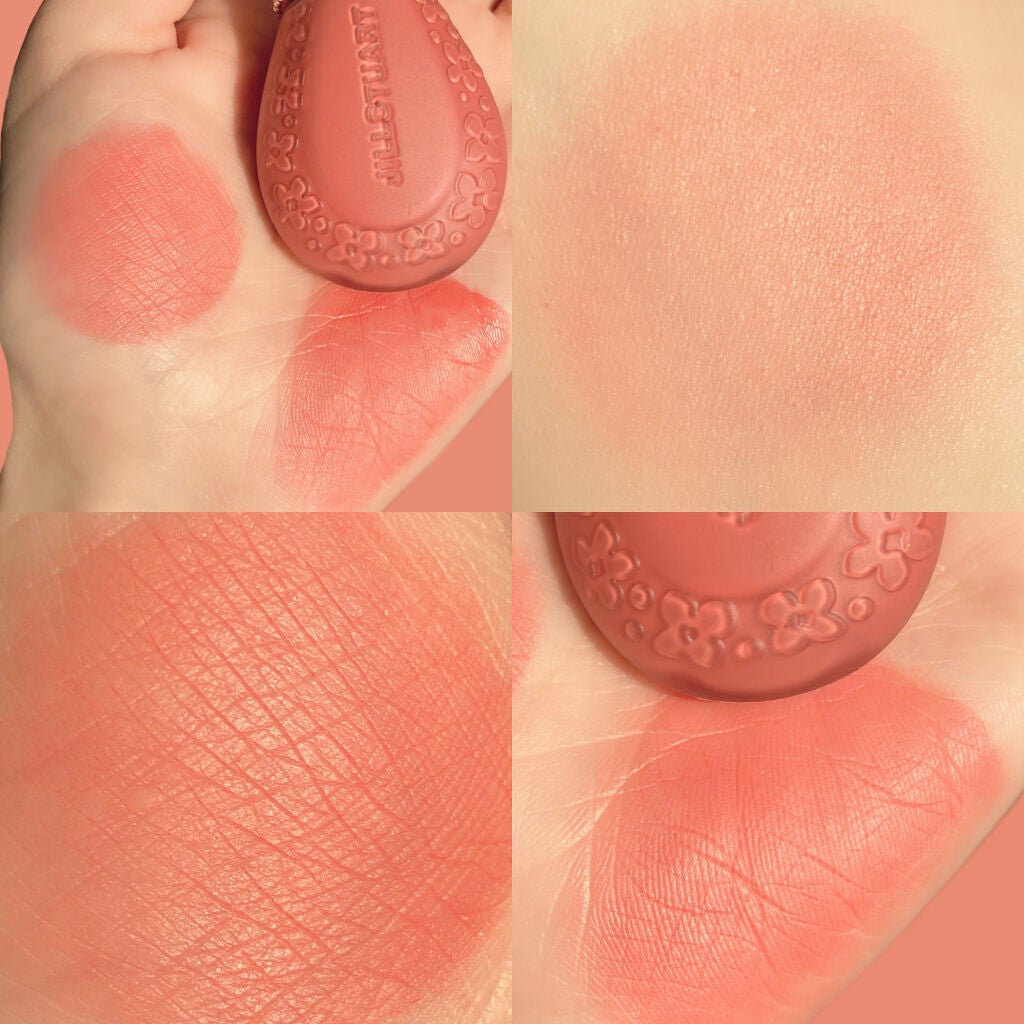 ジルスチュアート ブルームドロップ リップ&チーク シフォン/JILL STUART/リキッドチークを使ったクチコミ(4枚目)