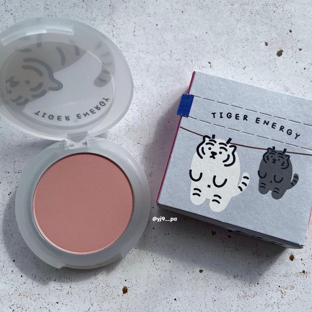 ムジークタイガーデューイーチーク /ETUDE/パウダーチークを使ったクチコミ(2枚目)