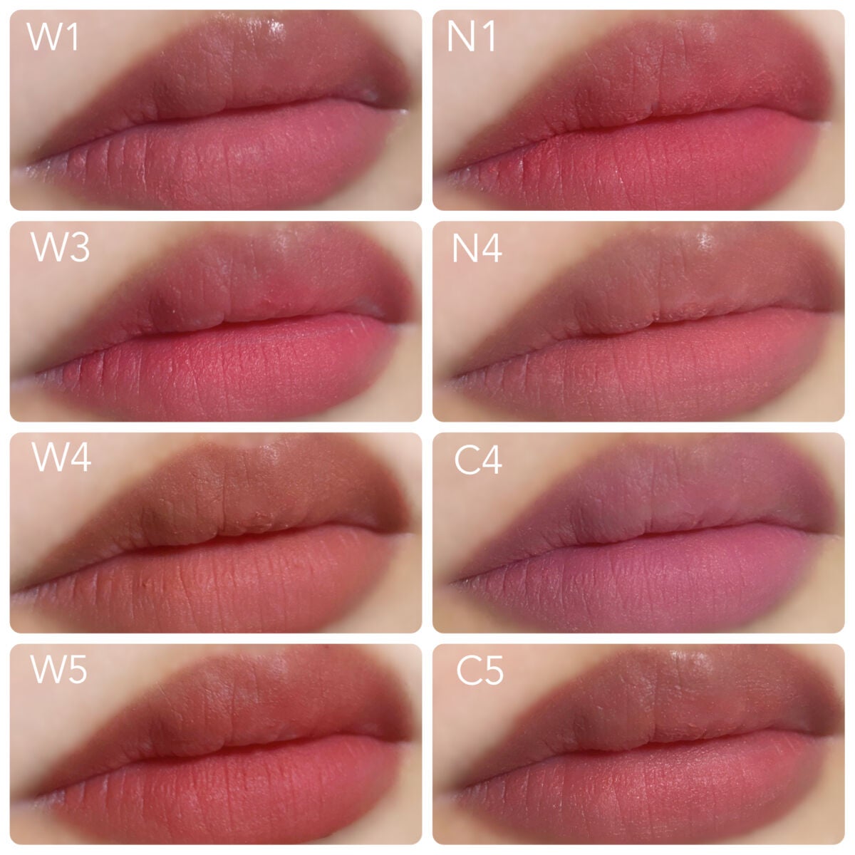 カスタマイズエアリーリップマッド/INTO U/口紅を使ったクチコミ(4枚目)