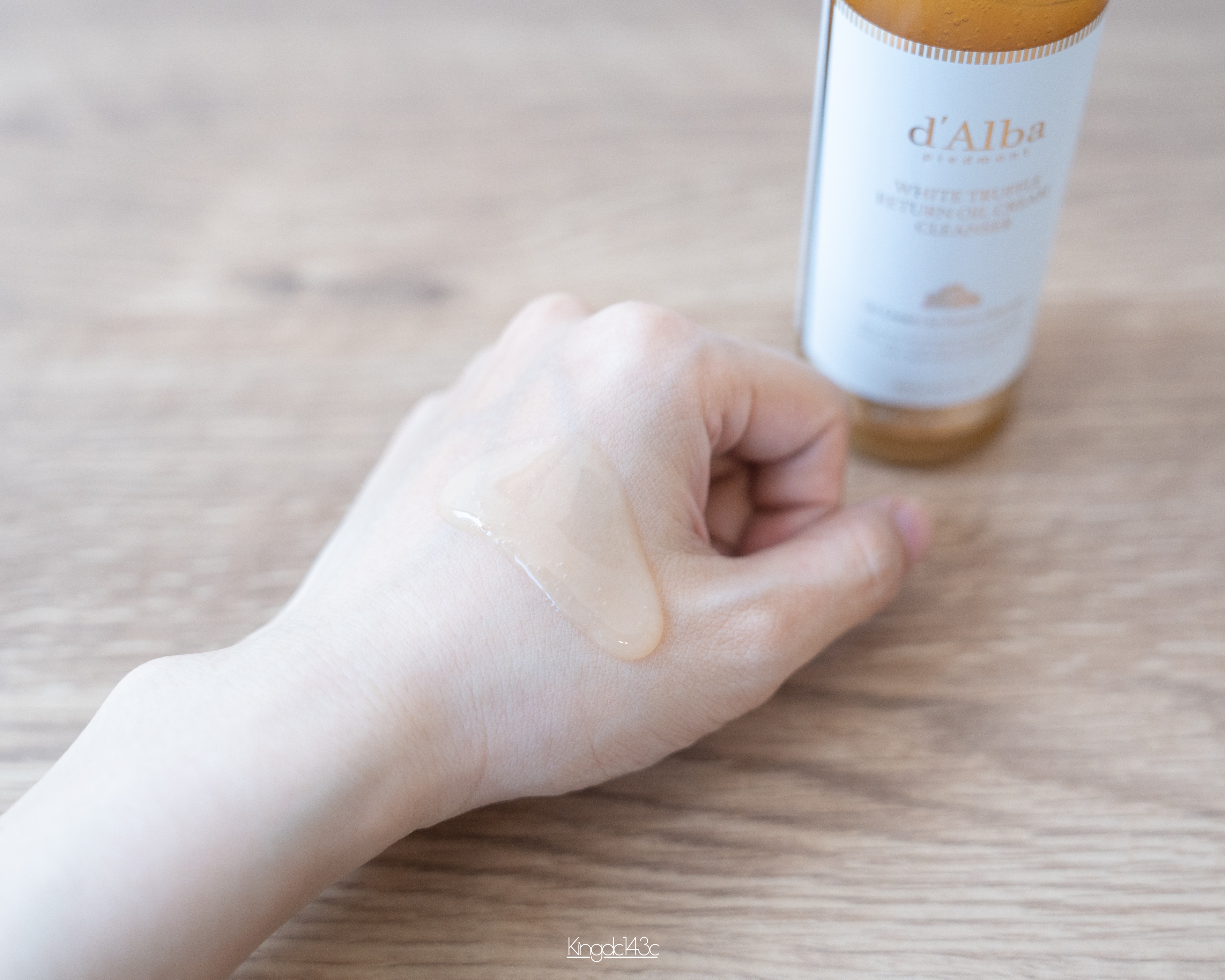 ホワイトトリュフリターンオイルクリームクレンザー/ダルバ/クレンジングを使ったクチコミ（3枚目）