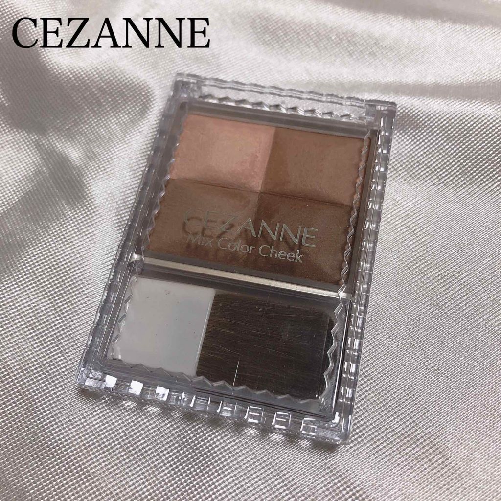 ミックスカラーチーク/CEZANNE/パウダーチークを使ったクチコミ(1枚目)