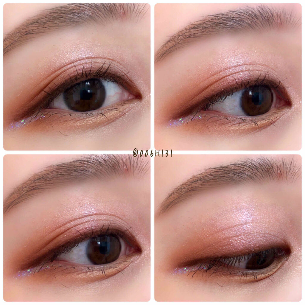 リキッド グリッター シャドウ/rom&nd/グリッターを使ったクチコミ（1枚目）