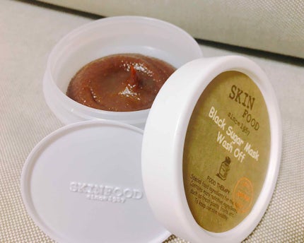 ブラックシュガーマスク ウォッシュオフ/SKINFOOD/洗い流すパック・マスクを使ったクチコミ(3枚目)