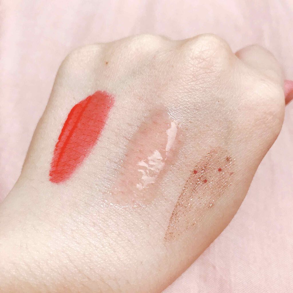 グラスティングウォーターティント/rom&nd/リップティントを使ったクチコミ(3枚目)