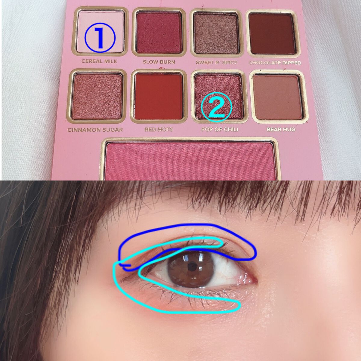 シナモン ベア メイクアップ コレクション/Too Faced/アイシャドウパレットを使ったクチコミ(6枚目)