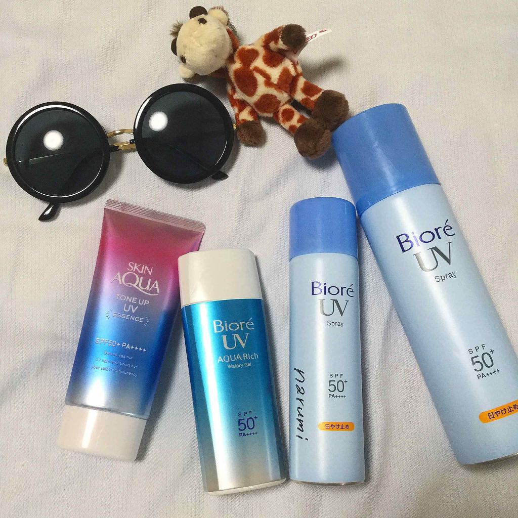 ビオレUV  速乾さらさらスプレー/ビオレ/日焼け止めミスト・スプレーを使ったクチコミ（1枚目）