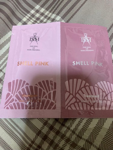 SHELL PINK シャンプー／トリートメント トライアルパック/ISM/シャンプー・コンディショナーを使ったクチコミ（1枚目）