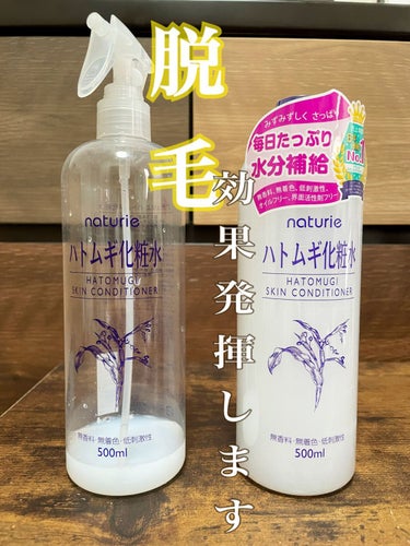 ハトムギ化粧水(ナチュリエ スキンコンディショナー R )/ナチュリエ/化粧水を使ったクチコミ（1枚目）