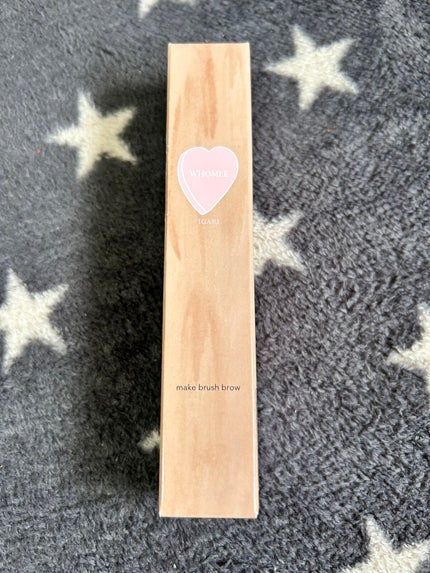 平行眉ブラシ 熊野筆/WHOMEE/メイクブラシを使ったクチコミ(1枚目)