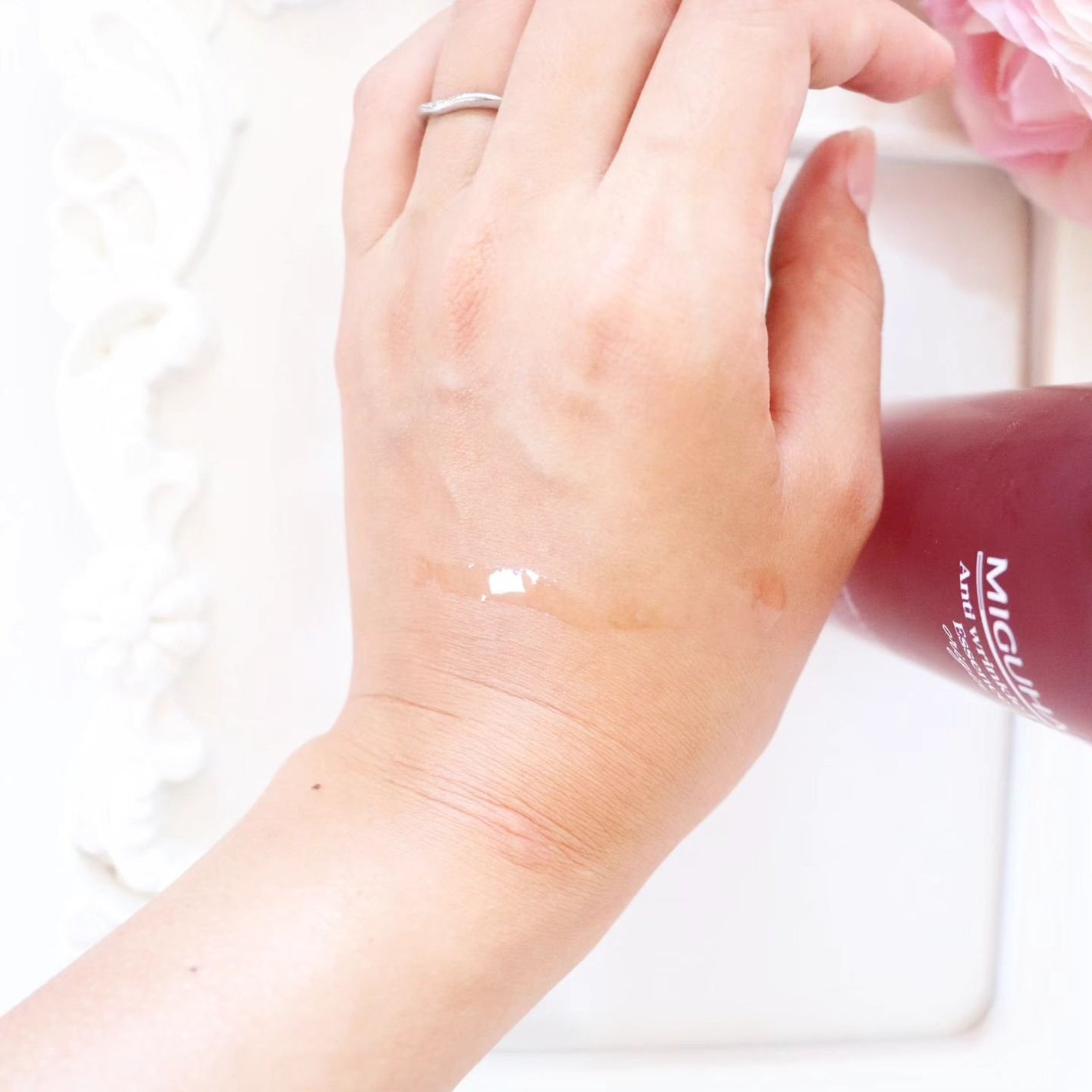 アンチリンクルファーストエッセンスオリジン/MIGUHARA/化粧水を使ったクチコミ(3枚目)