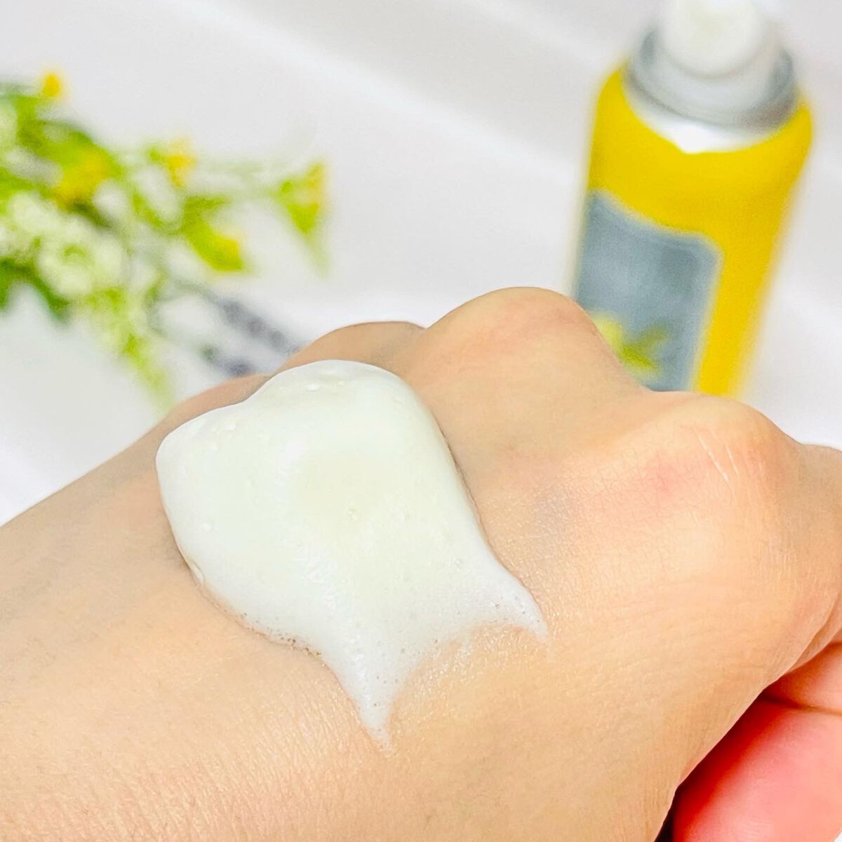 モッチスキン吸着泡洗顔FL(レモン)/MoccHi SKIN/泡洗顔を使ったクチコミ(5枚目)