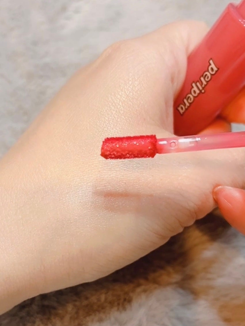 ウォーター ベアー ティント/PERIPERA/リップティントを使ったクチコミ(3枚目)