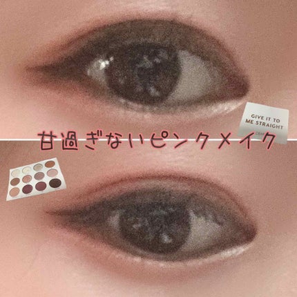 Give It To Me Straight/ColourPop/アイシャドウパレットを使ったクチコミ(1枚目)