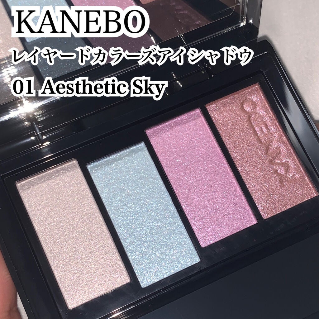 レイヤードカラーズアイシャドウ/KANEBO/アイシャドウパレットを使ったクチコミ(1枚目)