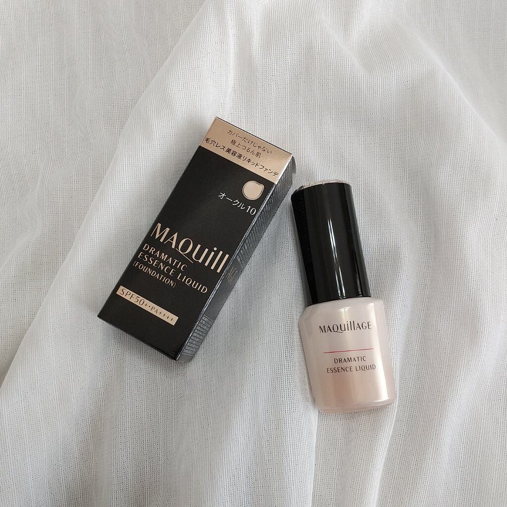ドラマティックエッセンスリキッド/マキアージュ/リキッドファンデーションを使ったクチコミ(1枚目)