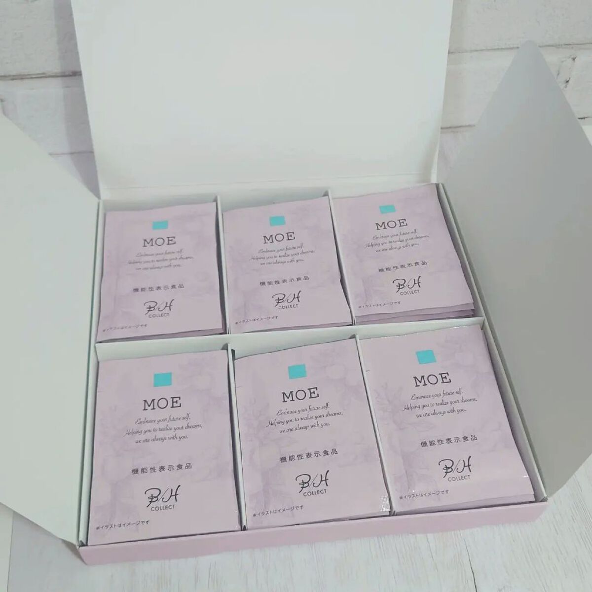 MOE/B/H COLLECT/健康サプリメントを使ったクチコミ（3枚目）