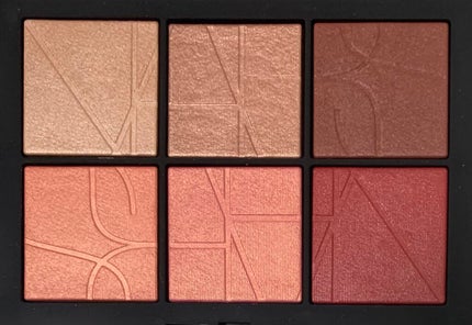 オーガズム オン ザ ビーチ チークパレット/NARS/パウダーチークを使ったクチコミ(3枚目)