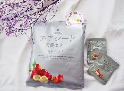 発酵チアシード蒟蒻ゼリー/シーボン./酵素食品を使ったクチコミ(3枚目)