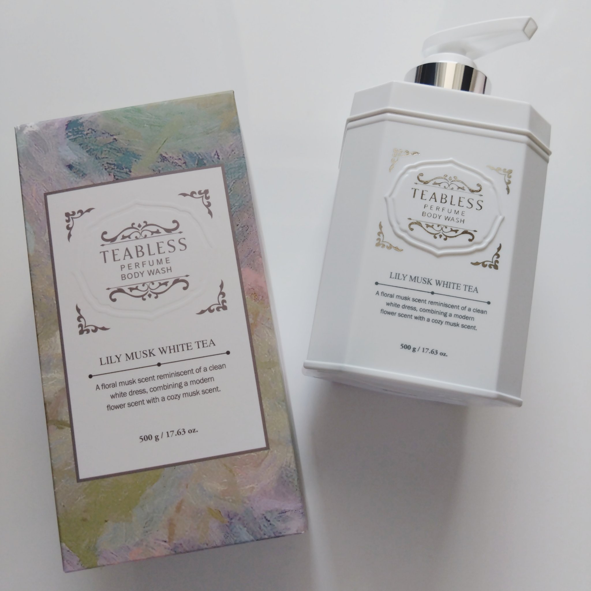 パフュームボディウォッシュ リリームスクホワイトティー/TEABLESS/ボディソープを使ったクチコミ（1枚目）
