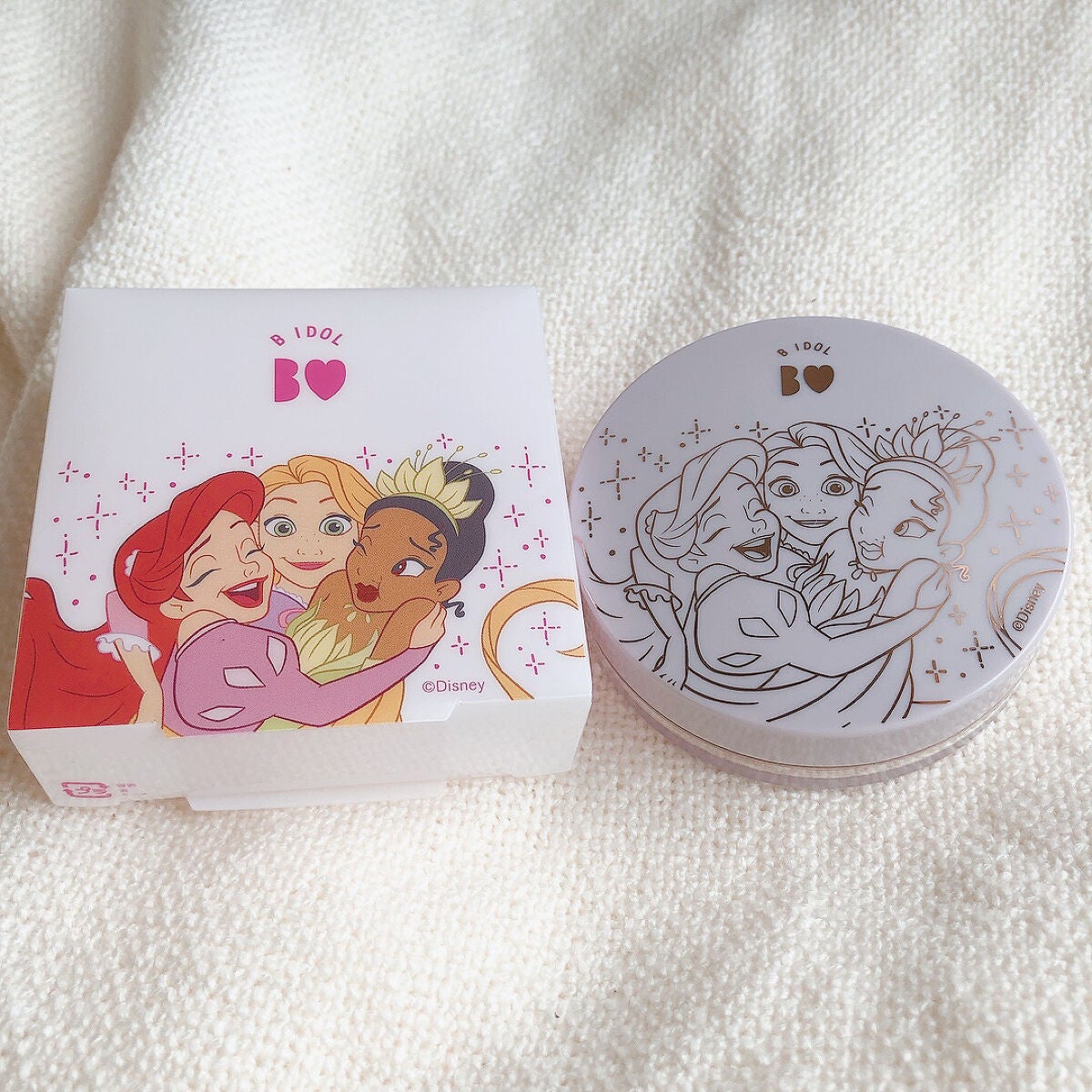 シルクアイスパウダー/b idol/ルースパウダーを使ったクチコミ(3枚目)