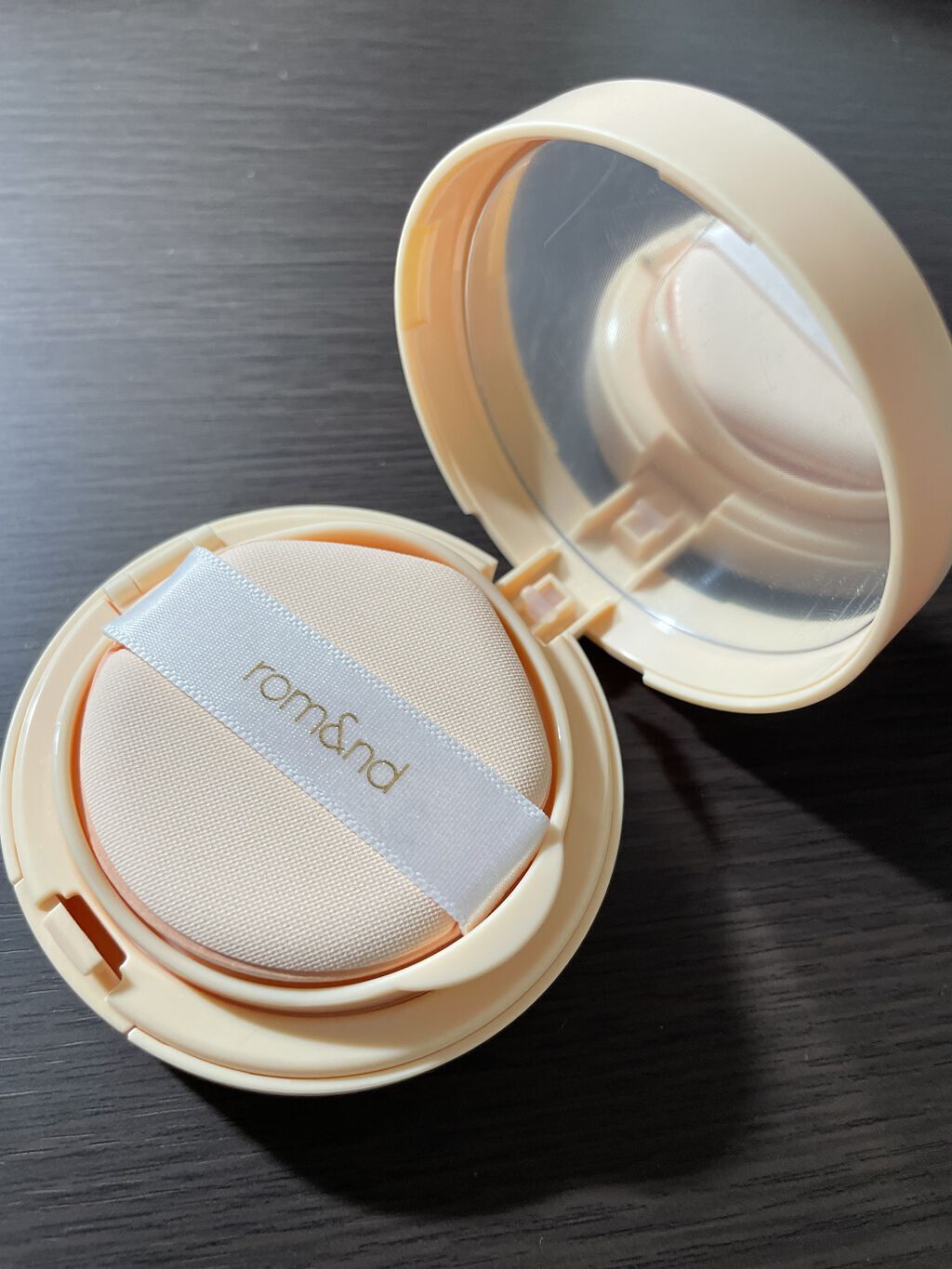 ベターザンマットクッション/rom&nd/クッションファンデーションを使ったクチコミ（2枚目）