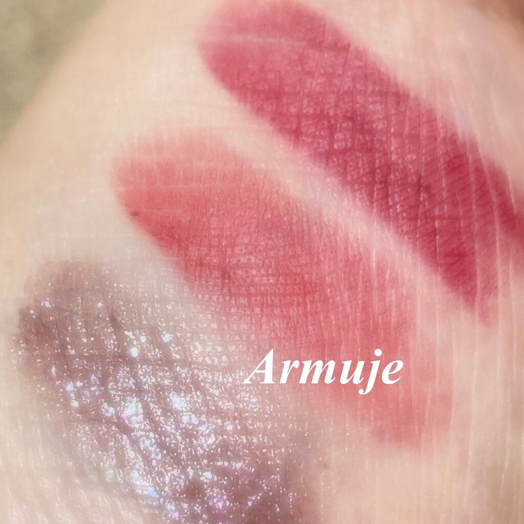 グリッタージュエルリップコレクション/Armuje/口紅を使ったクチコミ(1枚目)