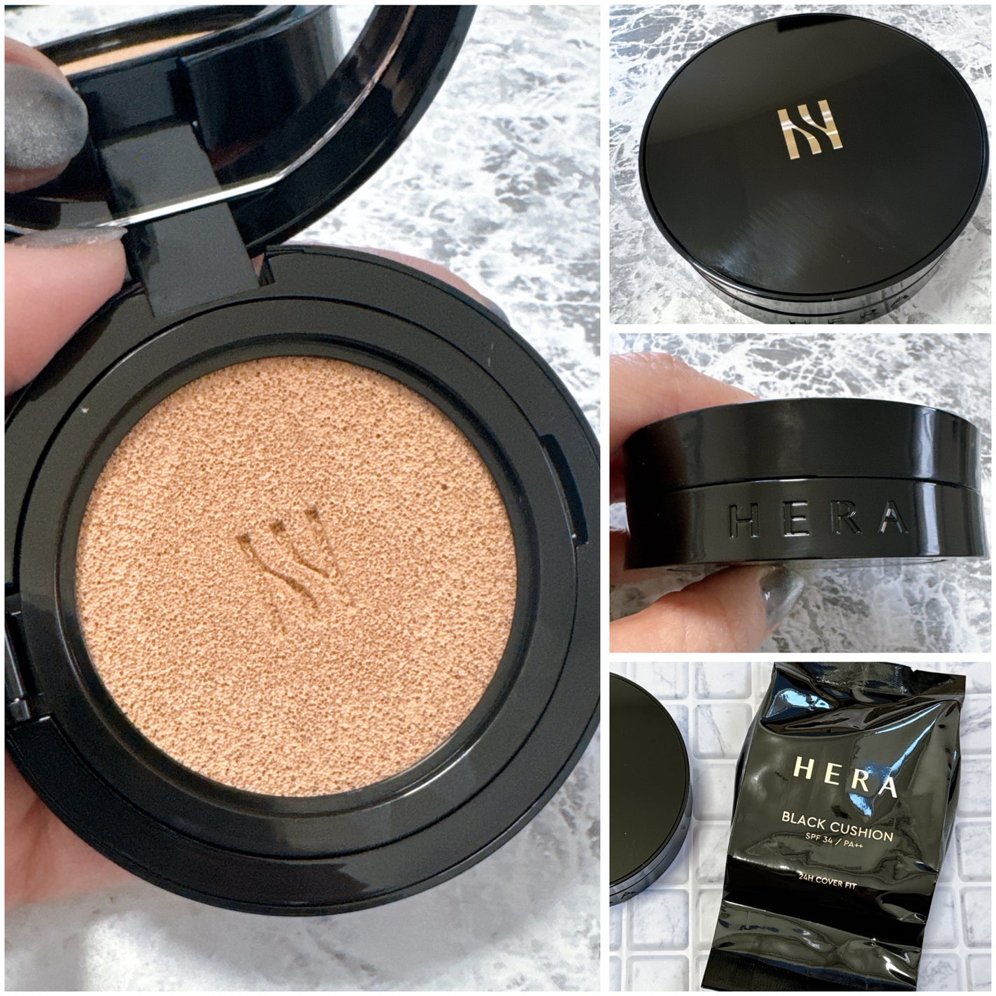 ブラック クッション/HERA/クッションファンデーションを使ったクチコミ(2枚目)