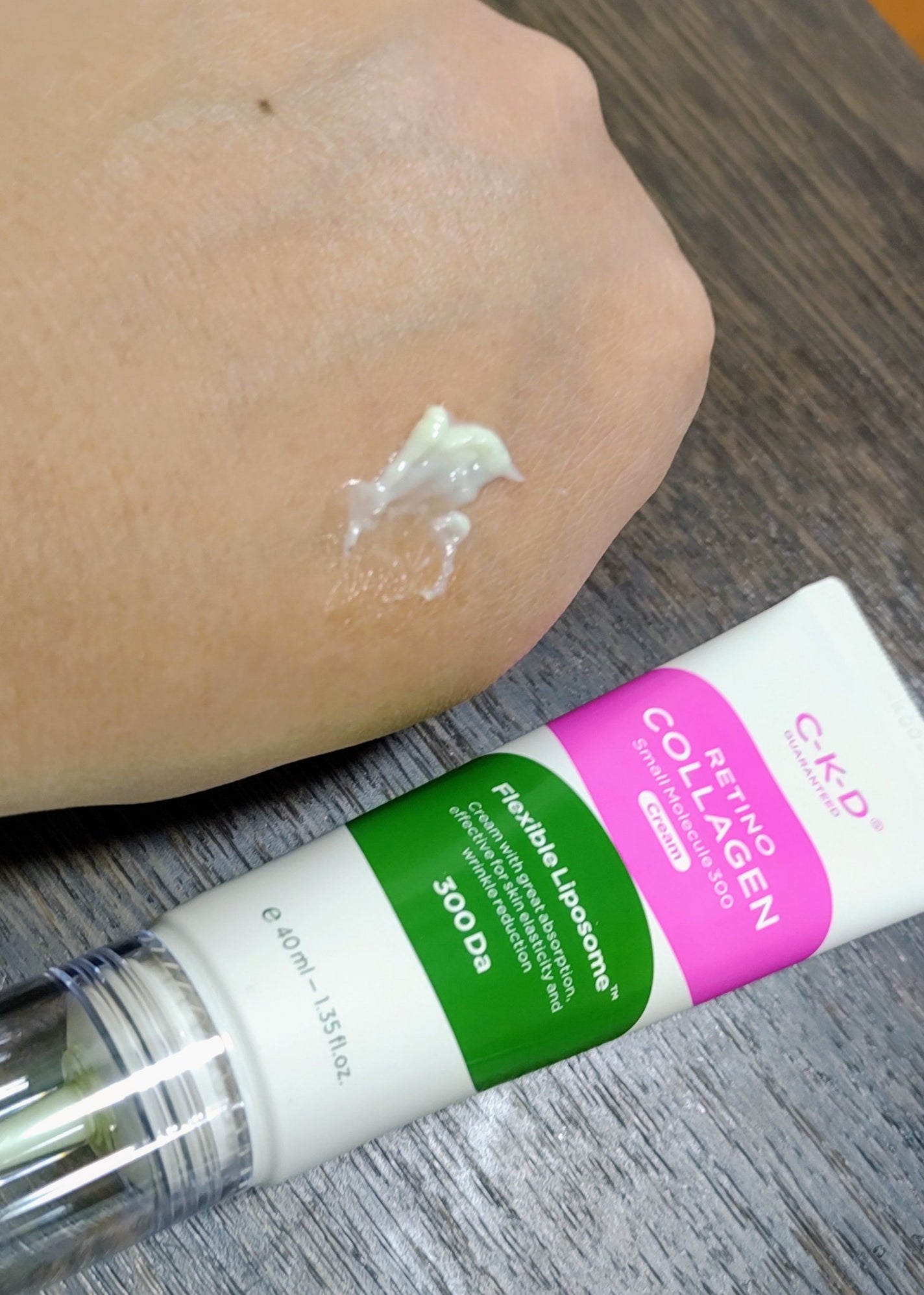レチノコラーゲン低分子300クリーム/CKD/フェイスクリームを使ったクチコミ(1枚目)