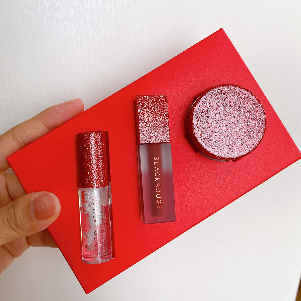 パールブリーアイグリッターユニバース/BLACK ROUGE/グリッターを使ったクチコミ（2枚目）