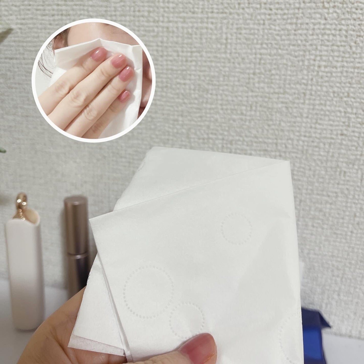 よそいき保湿ティシュ/ネピア/ティッシュを使ったクチコミ(2枚目)