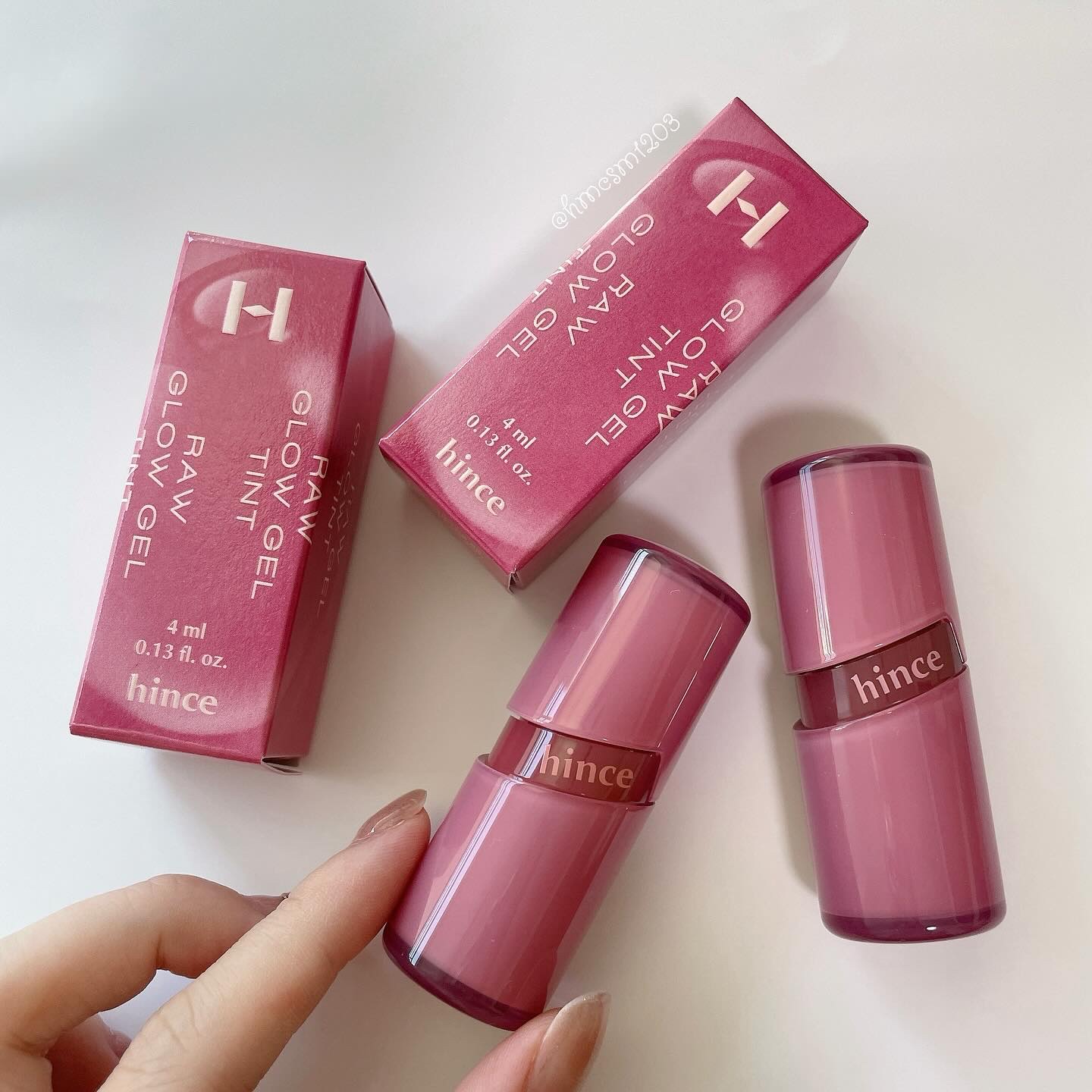 ロウグロウジェルティント/hince/リップティントを使ったクチコミ（1枚目）