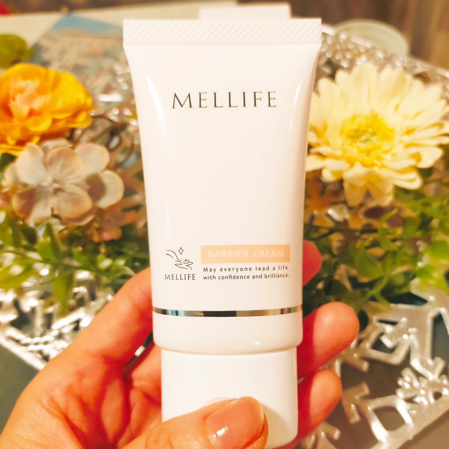 バリアクリーム/MELLIFE/フェイスクリームを使ったクチコミ（2枚目）