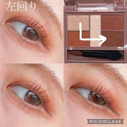 パーフェクトスタイリストアイズ/キャンメイク/アイシャドウパレットを使ったクチコミ(3枚目)