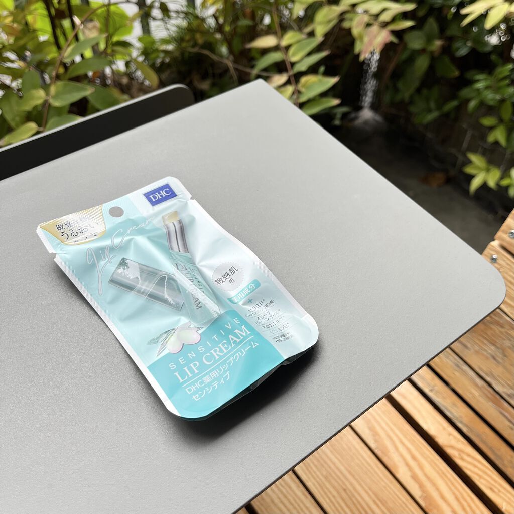 薬用リップクリームセンシティブ/DHC/リップクリームを使ったクチコミ（1枚目）