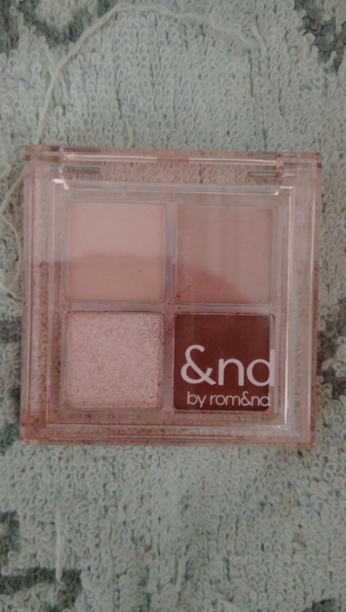 アンドバイロムアンド メロウアイパレット/&nd by rom&nd/アイシャドウパレットを使ったクチコミ(1枚目)