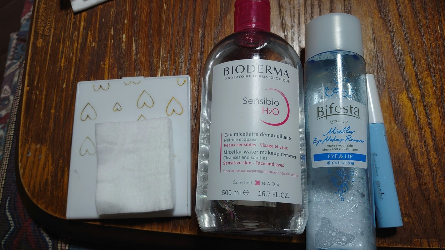 サンシビオ エイチツーオー D/ビオデルマ/クレンジングウォーターを使ったクチコミ(1枚目)