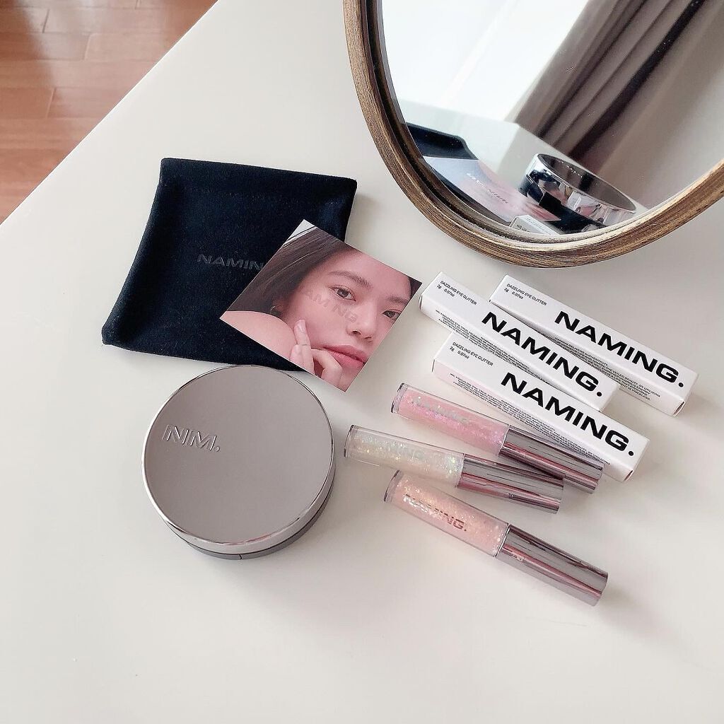  ダズリングアイグリッター/NAMING./リキッドアイシャドウを使ったクチコミ（1枚目）