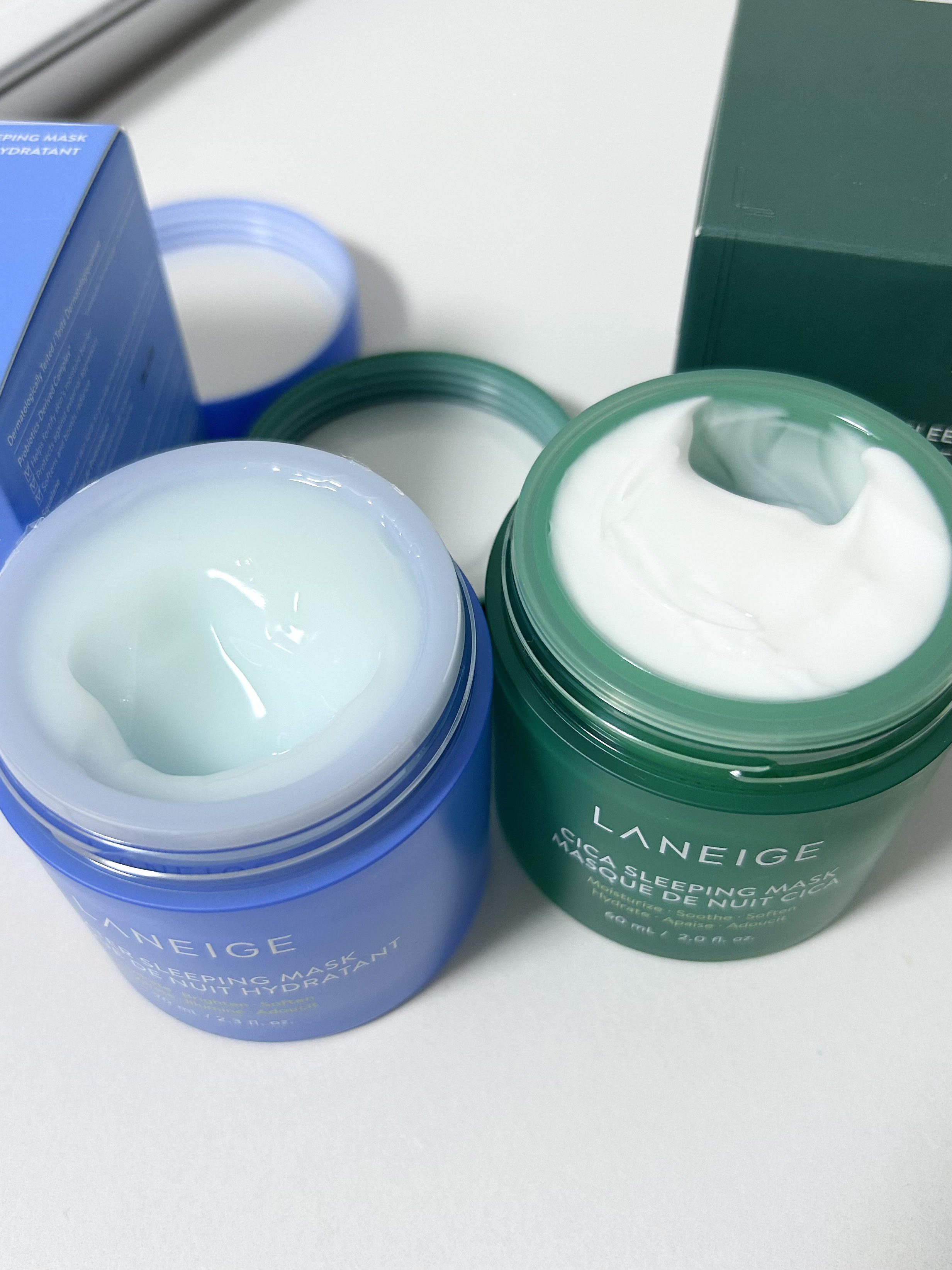 シカスリーピングマスク/LANEIGE/フェイスクリームを使ったクチコミ（2枚目）