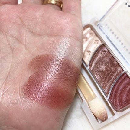 トーンアップアイシャドウ/CEZANNE/アイシャドウパレットを使ったクチコミ(6枚目)