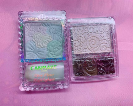 グロウフルールハイライター/キャンメイク/パウダーハイライトを使ったクチコミ(1枚目)