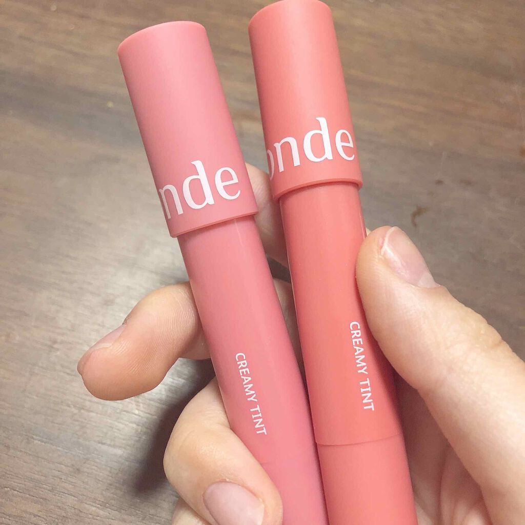 クリーミー ティント カラーバーム シフォン/Mamonde/リップティントを使ったクチコミ(1枚目)